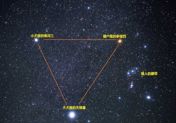 藏在冬季大三角的天狼星