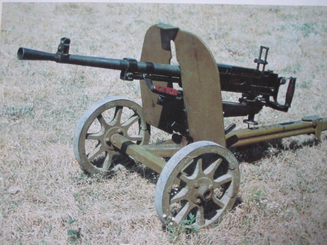 苏式重机枪图片