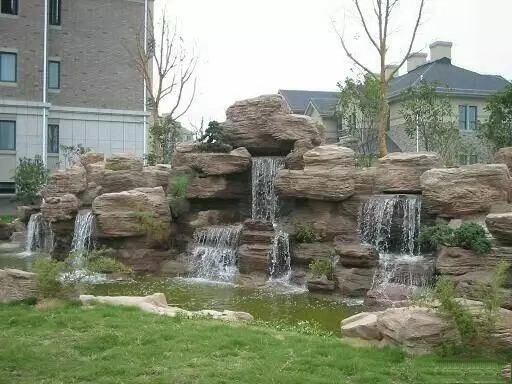 庭院假山水池设计