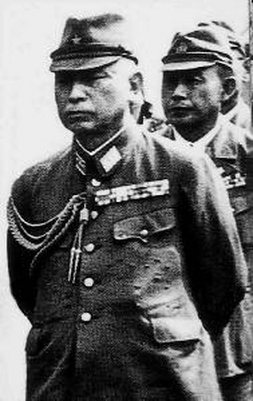 曾获三级金鵄勋章.植田谦吉,日本陆军大将.