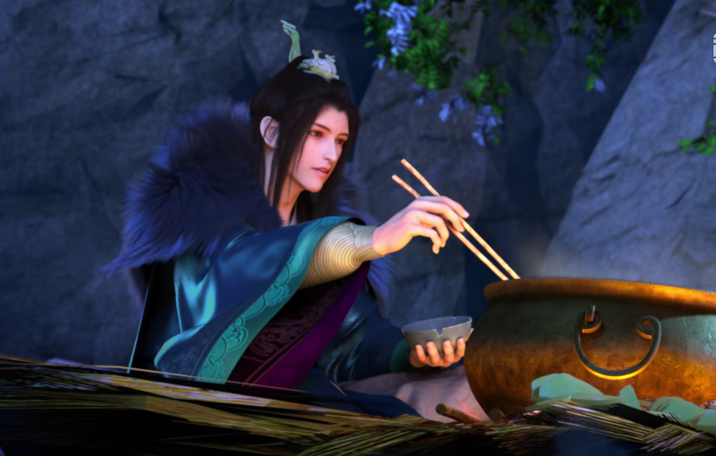 少年歌行:无心做饭太好吃,萧瑟连吃两集停不下来,也许另有内情