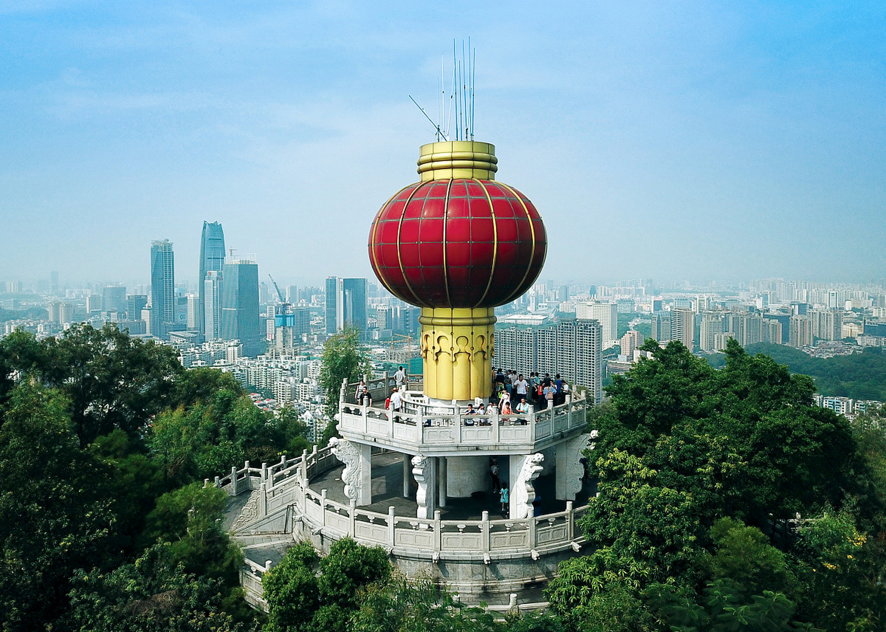 根据官网消息,东莞八大景观之一,位于有莞邑祥瑞之兆的黄旗山icon