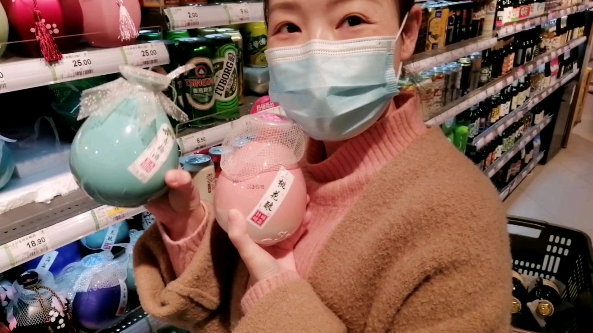 小岳岳超市购买烧烤材料,吃烧烤喝红酒合适吗?