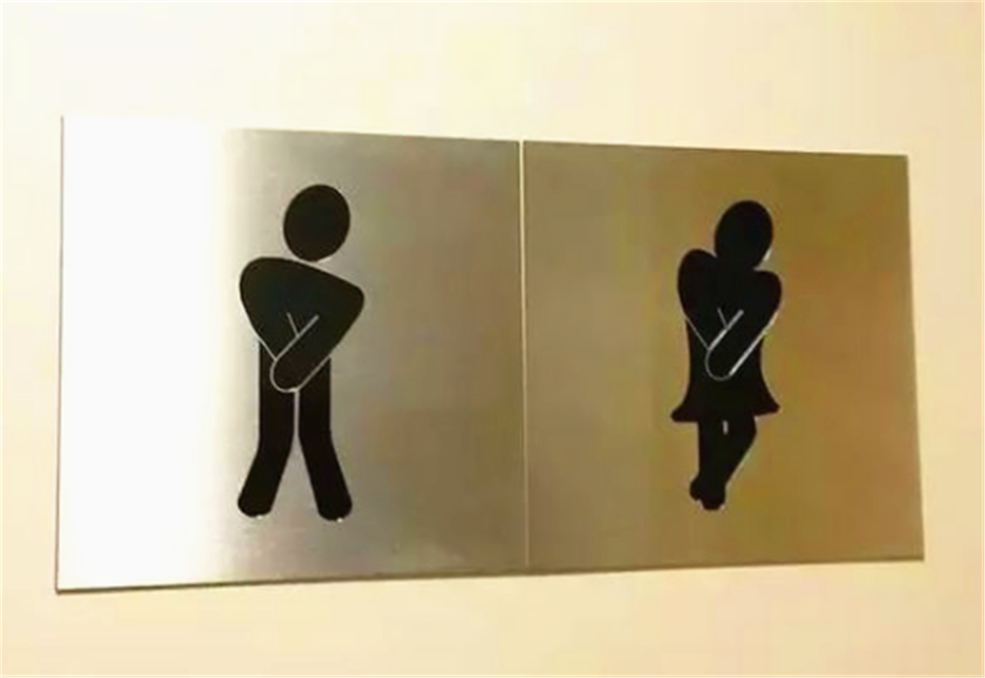 那些奇葩的厕所标志,就想问问设计师还能不能好好的上厕所了?