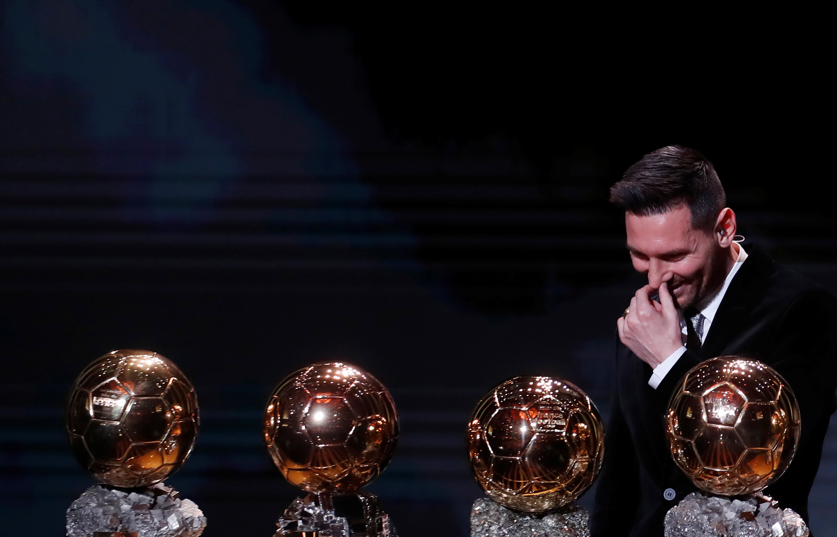 足球——2019年度"金球奖"颁奖典礼在巴黎举行(29)