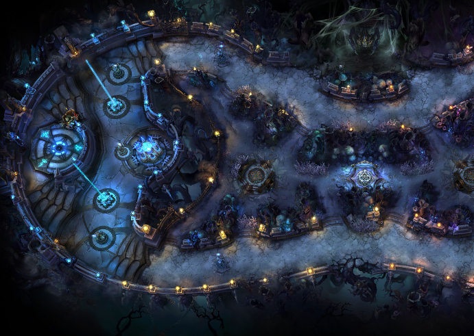 不一样的地图拥有不一样的套路,嚎哭深渊地图解析与阵容分析!