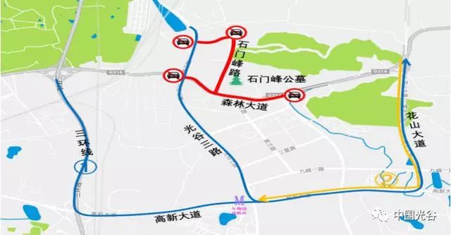 关注| 清明祭高峰临近,东新交管大队发布石门峰等五墓区交通指南