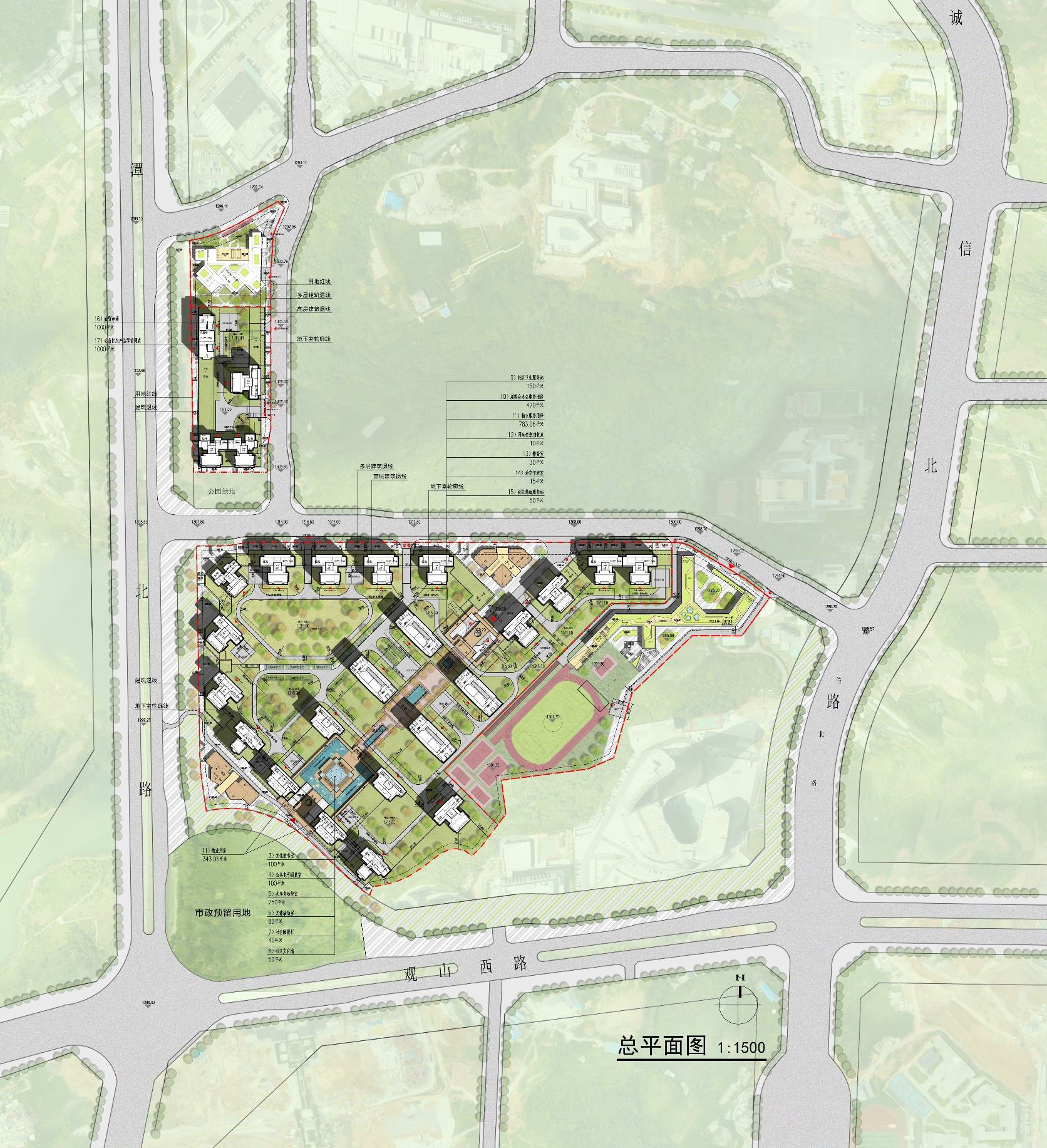 建面逾50万方!观山湖新项目中铁阅山湖云著规划总图出炉