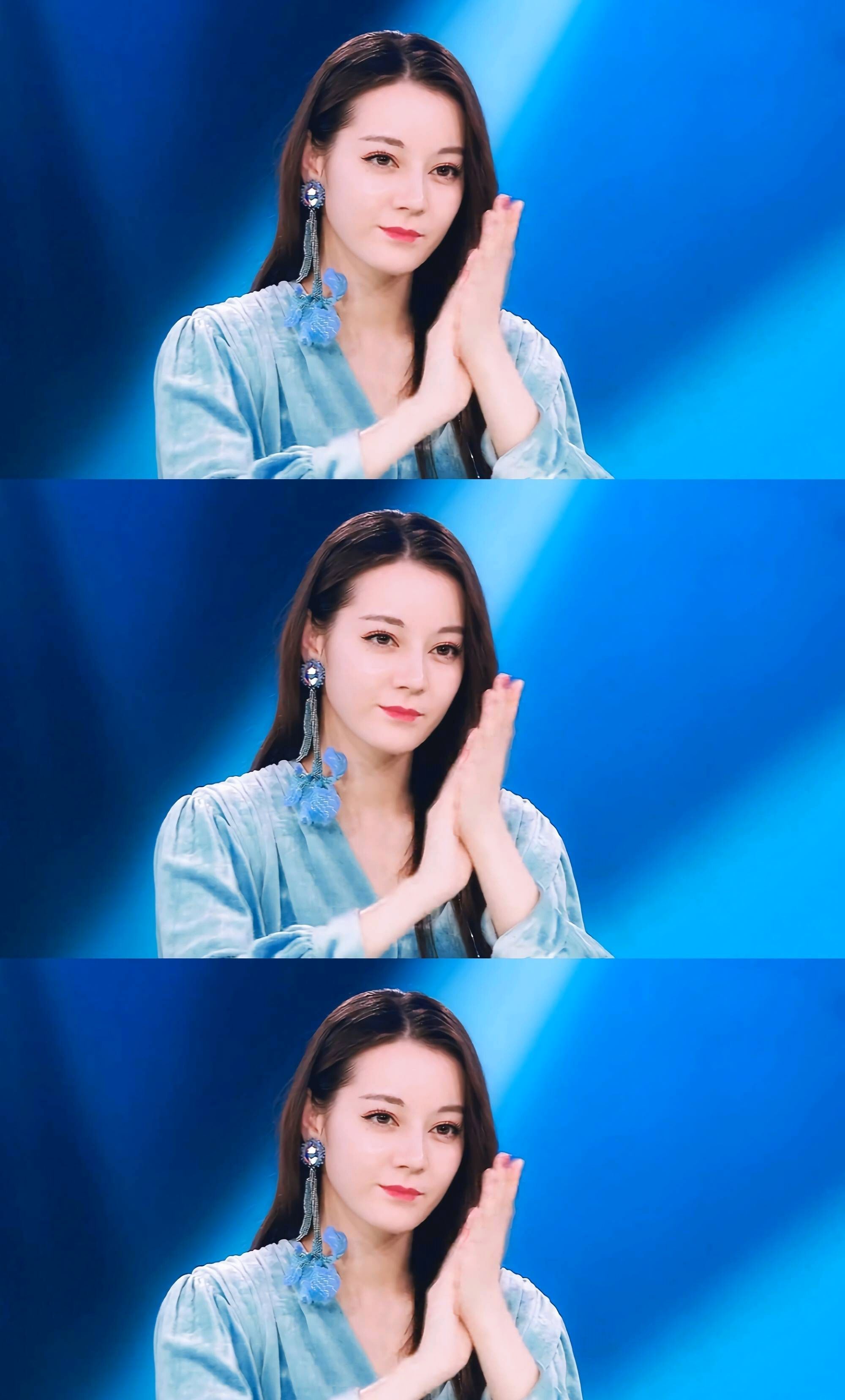 迪丽热巴染新发色拍杂志《红秀》封面