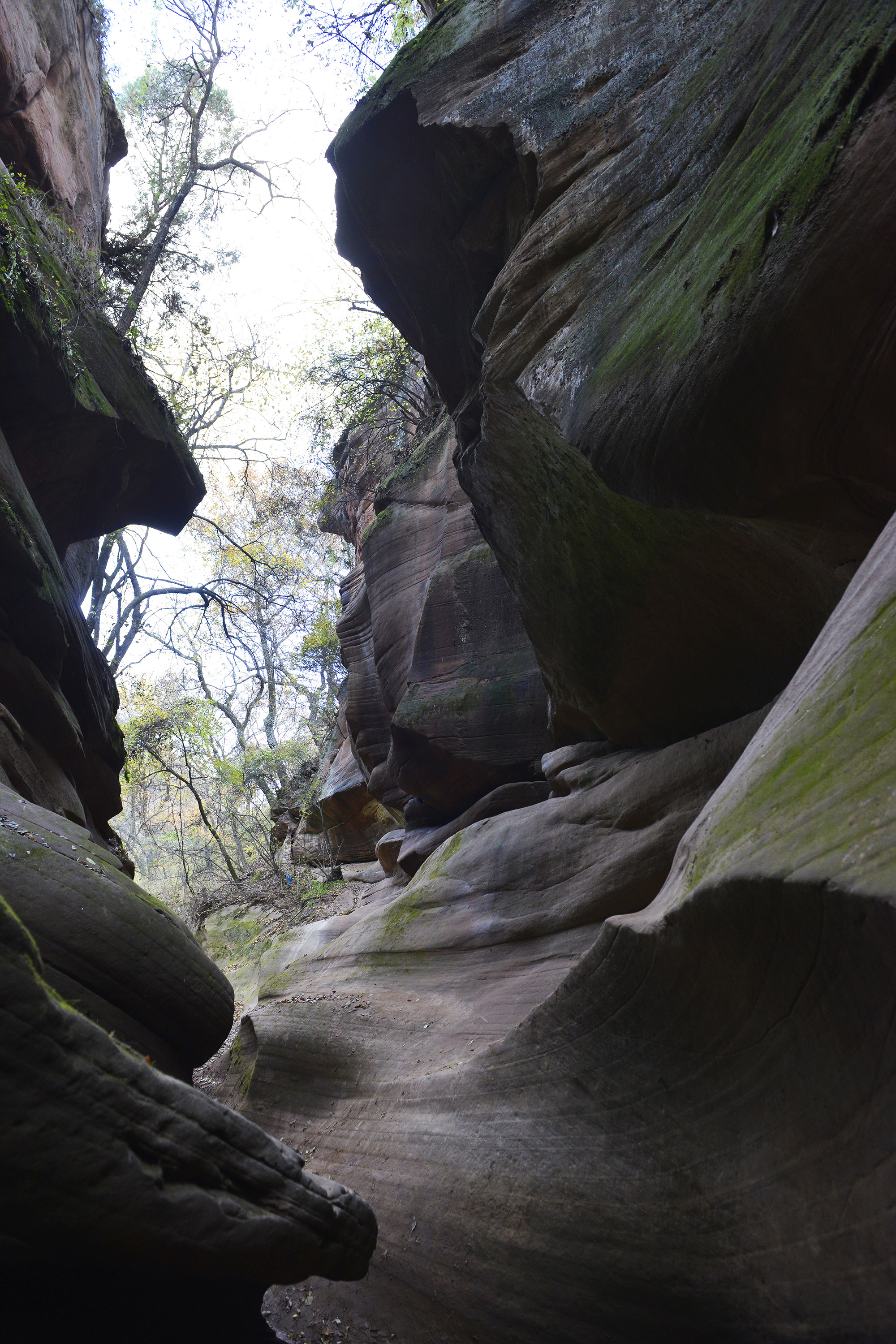 陕北甘泉雨岔大峡谷之龙巴沟风光掠影
