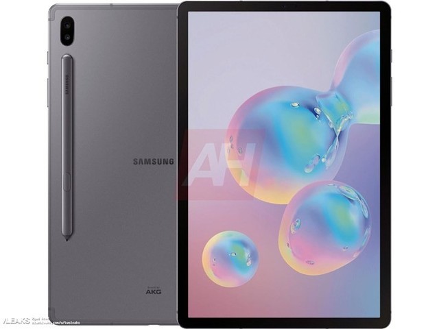 三星galaxy tab s6平板真机宣传海报曝光