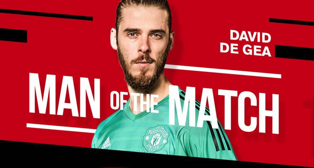 官方:德赫亚当选曼联本场最佳球员