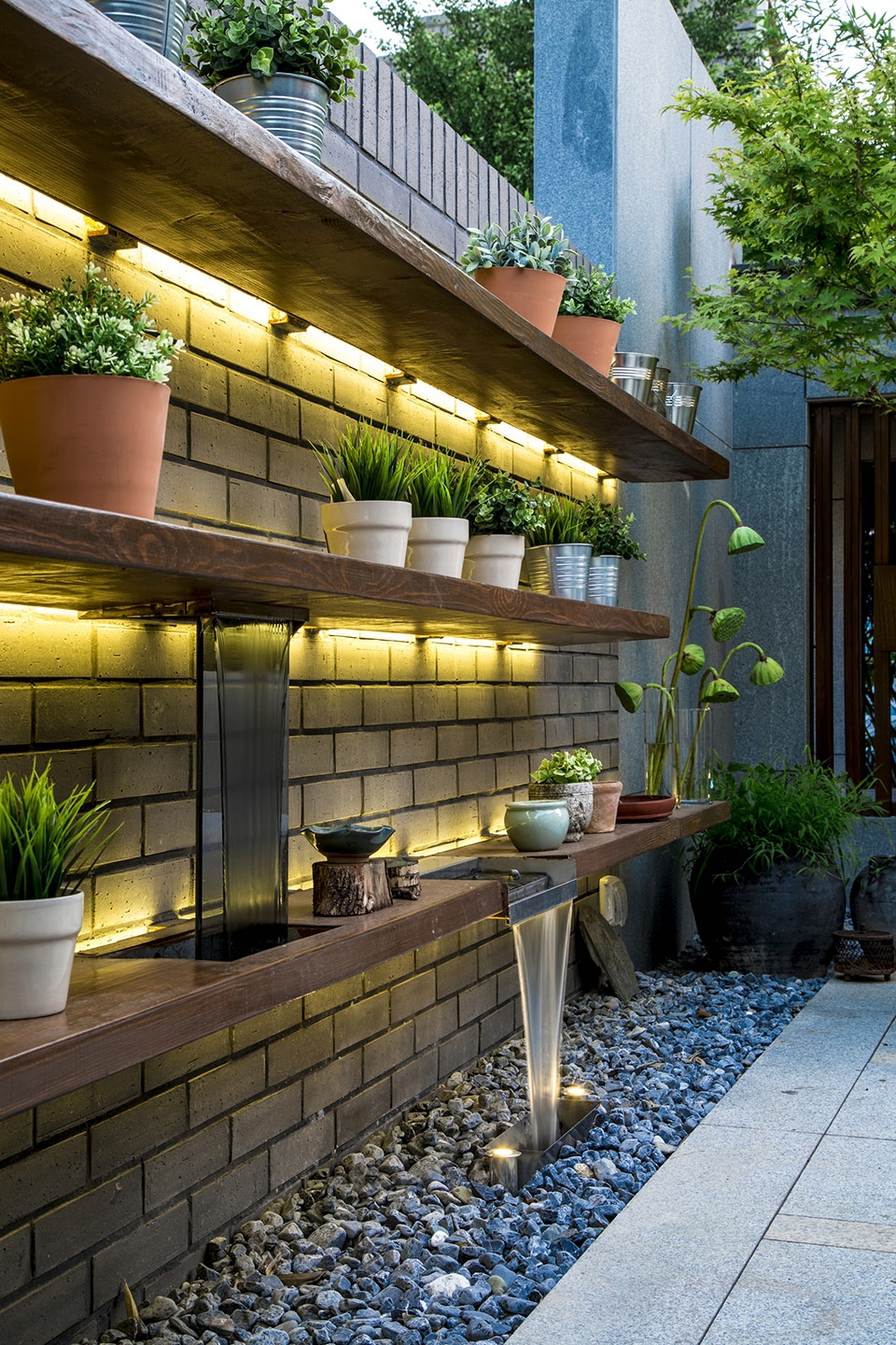 别墅庭院设计效果图