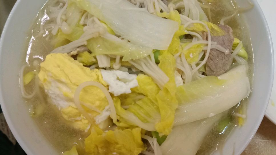 粤式杂菜汤,鲜甜美味,不剩一滴汤