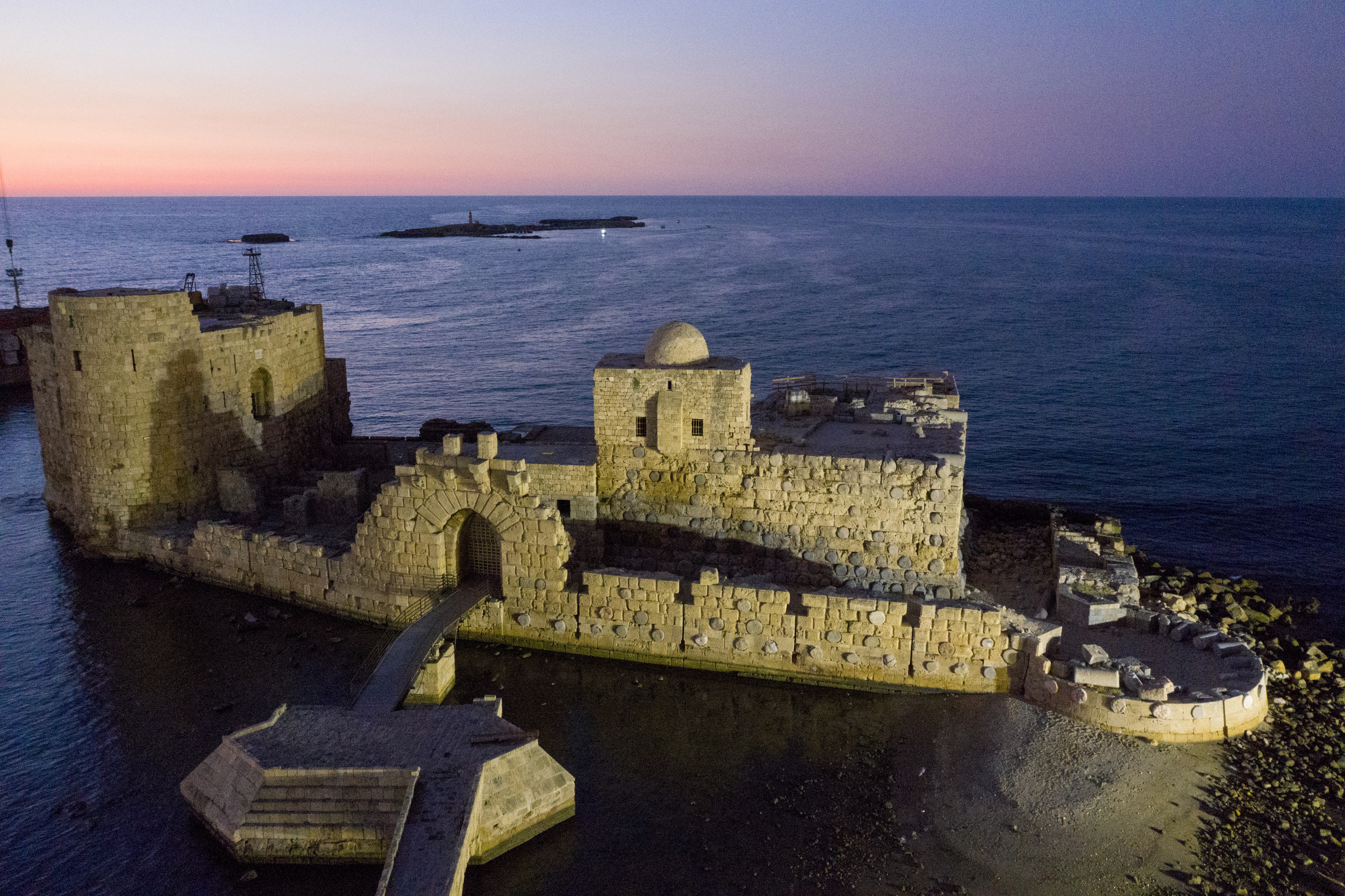 黎巴嫩的海上城堡(1)