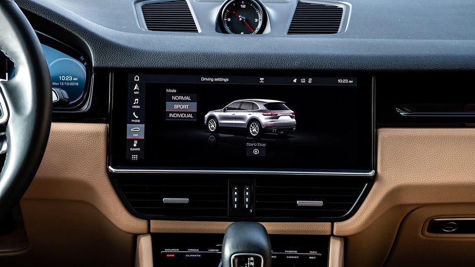 2019年保时捷卡宴cayenne,大屏幕大科技