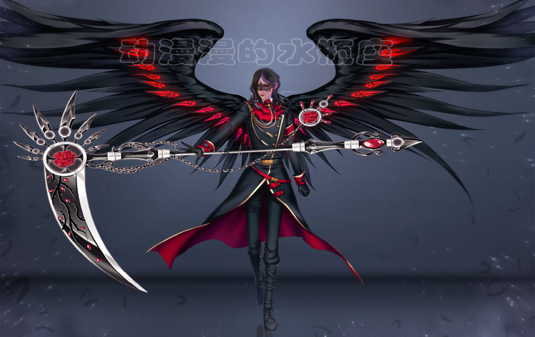 叶罗丽:当公主配上恶魔之翼和死神镰刀,冰公主和毒夕绯气势磅礴