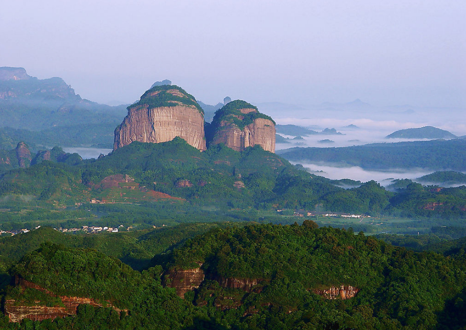 风景图集:广东丹霞山风景美图