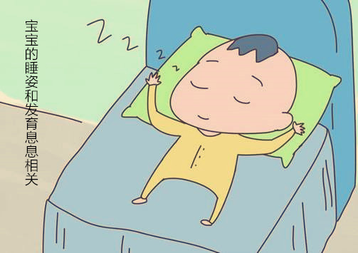 宝宝的睡姿和发育息息相关,多躺少趴的睡姿发育慢,家长要留心了