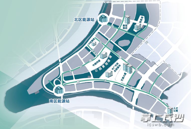 每月几百元就能享受集中供暖 马栏山区域智慧能源系统预计明年可"上线