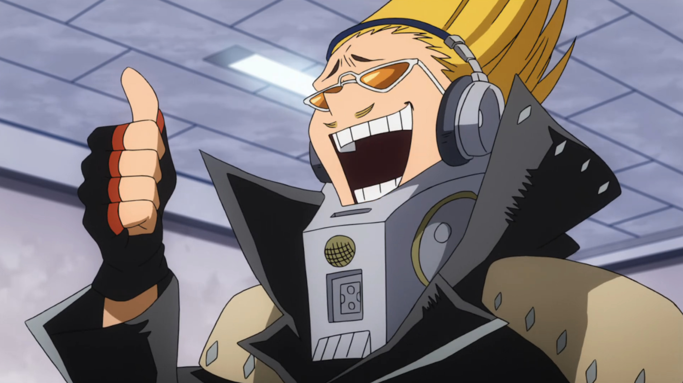 我的英雄学院# 麦克秘闻:麦克老师本命为山田阳射,他是相泽的同班