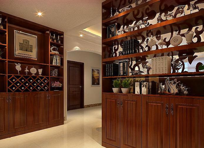 家里装修个酒柜可好?典雅精致,酒香四溢,喜欢小酌的人必备哦