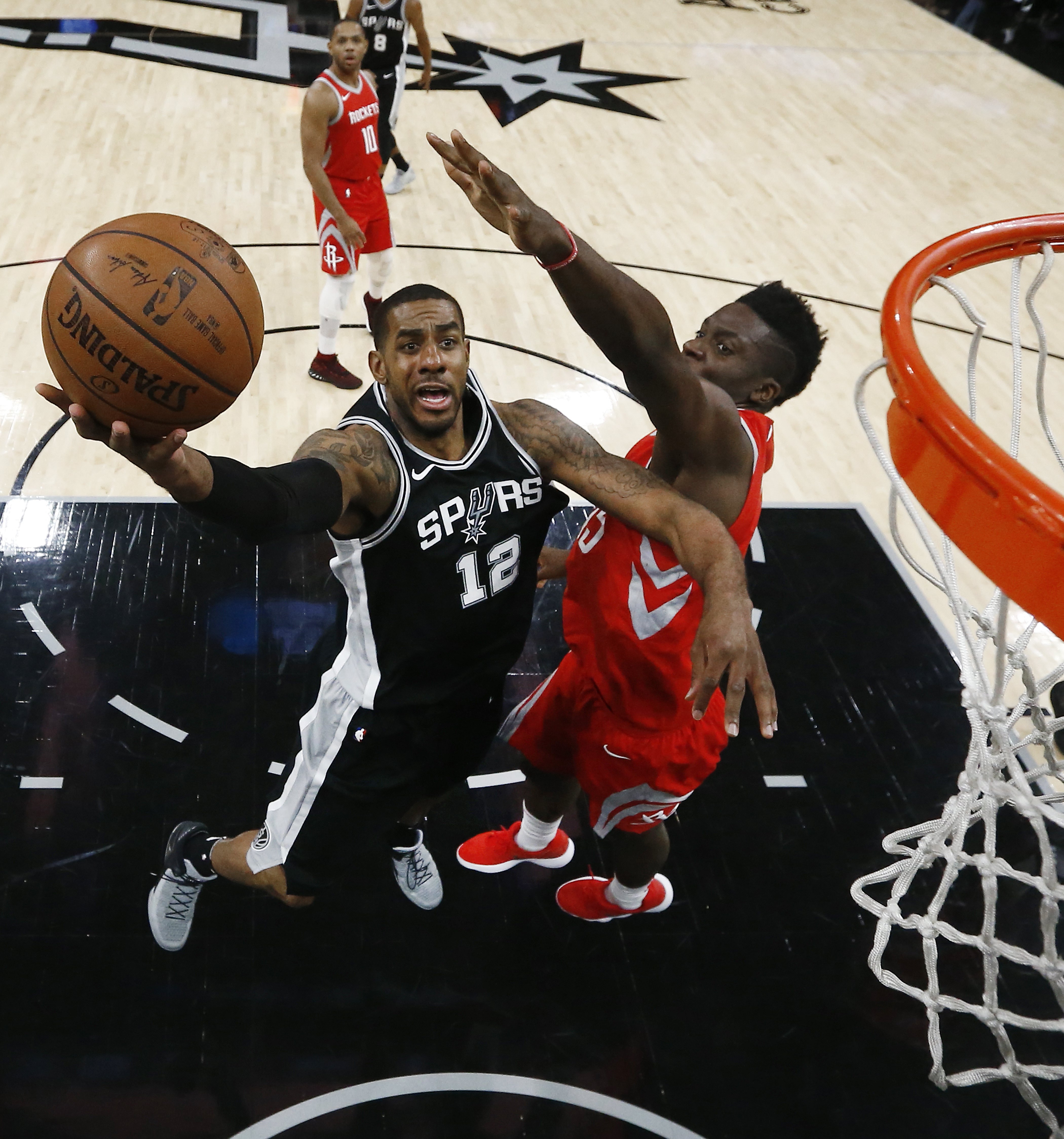 篮球——nba常规赛:马刺胜火箭(18)