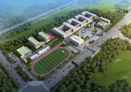 宿松县城关初中龙门南路校区举行开工奠基仪式