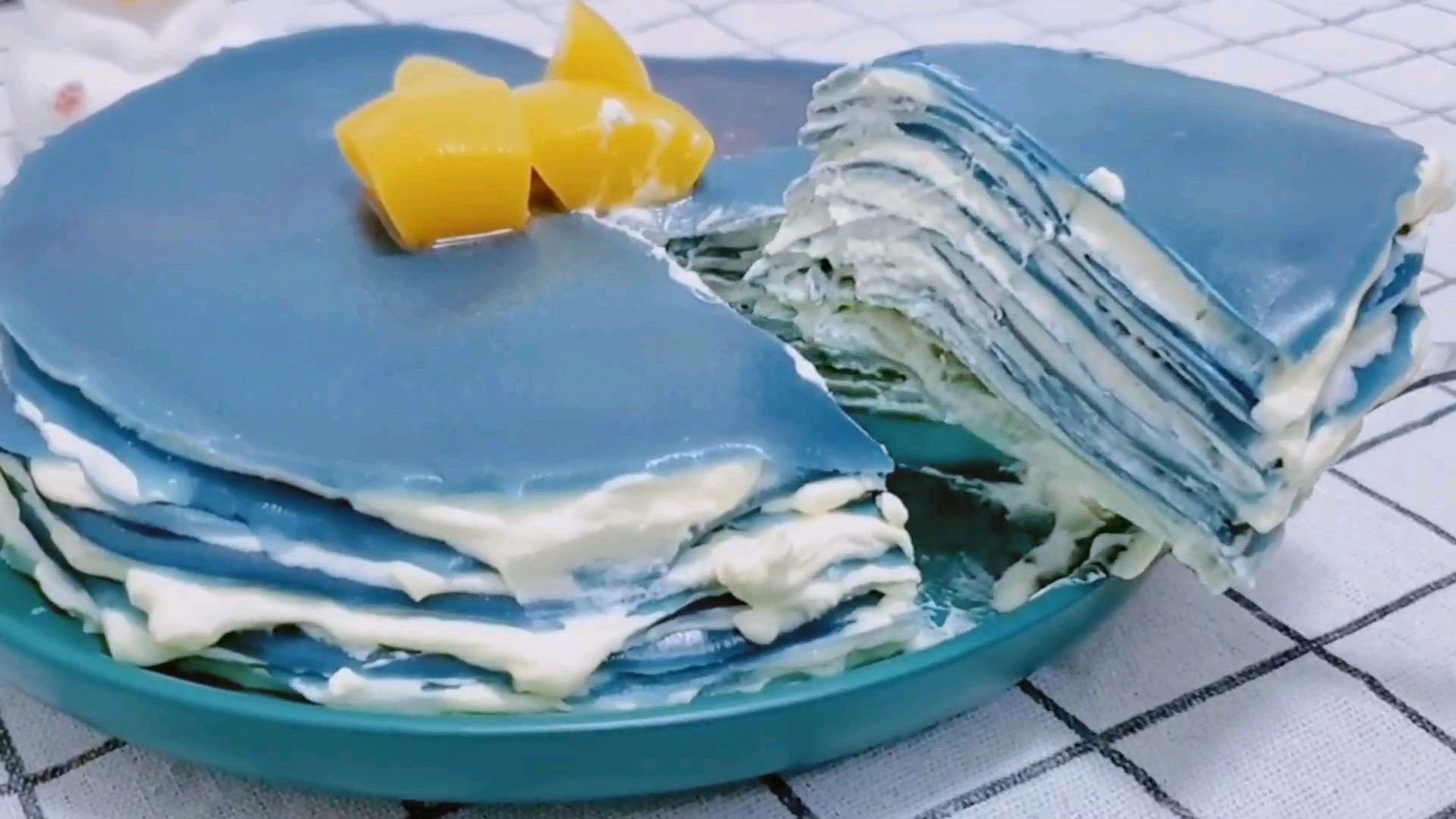 超梦幻的千层蛋糕,少女心炸裂,没有女生拒绝得了