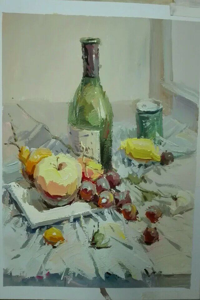 色彩大师王乐静物色彩