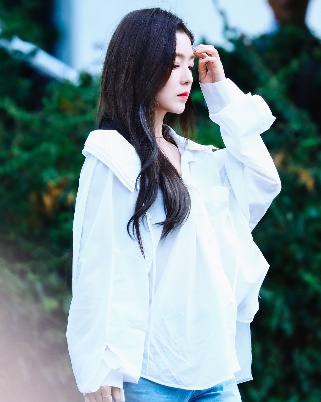 裴珠泫白衬衣太惊艳,被韩网友誉为"仙女下凡",人间美女难得
