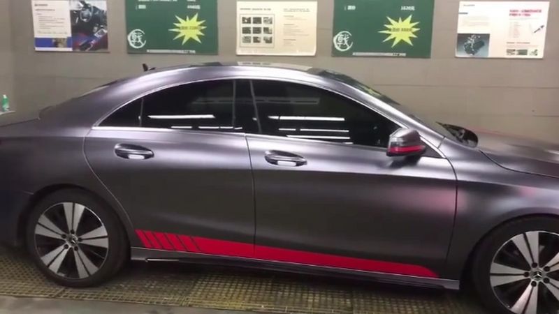 电光碳灰，质感超强,汽车,玩车,好看视频