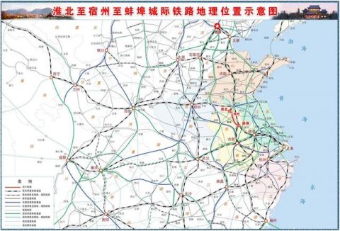 淮宿蚌高铁线路详图图片