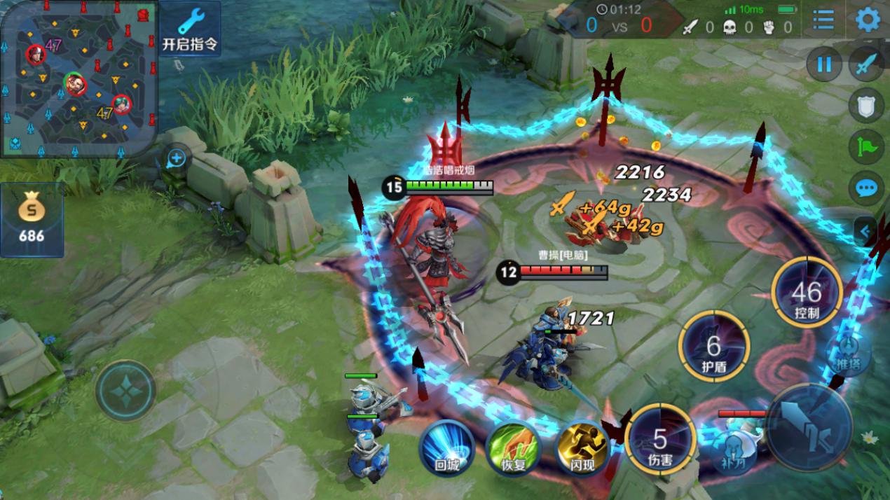 王者荣耀:喜欢靠推线牵制敌人?看到兵线,千万要远离这3个英雄