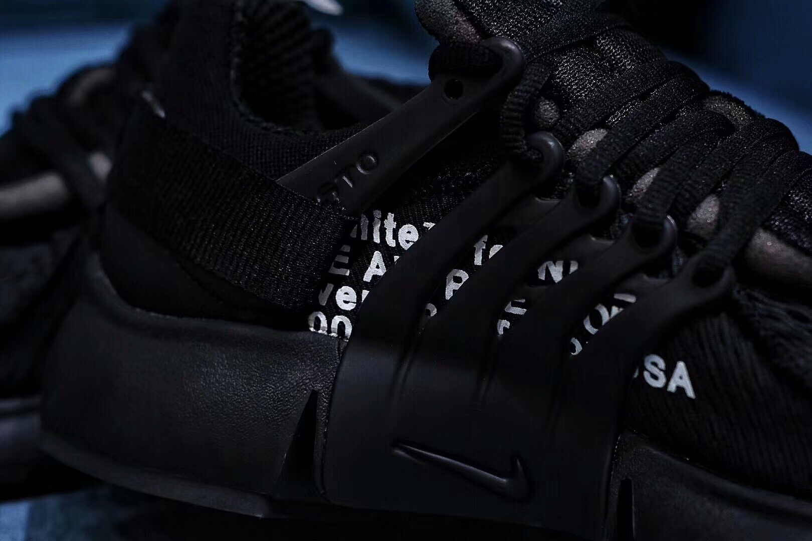 off-white 联名 耐克王 黑色2.