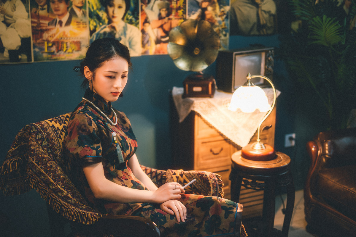 怀旧人像摄影:如果没有你