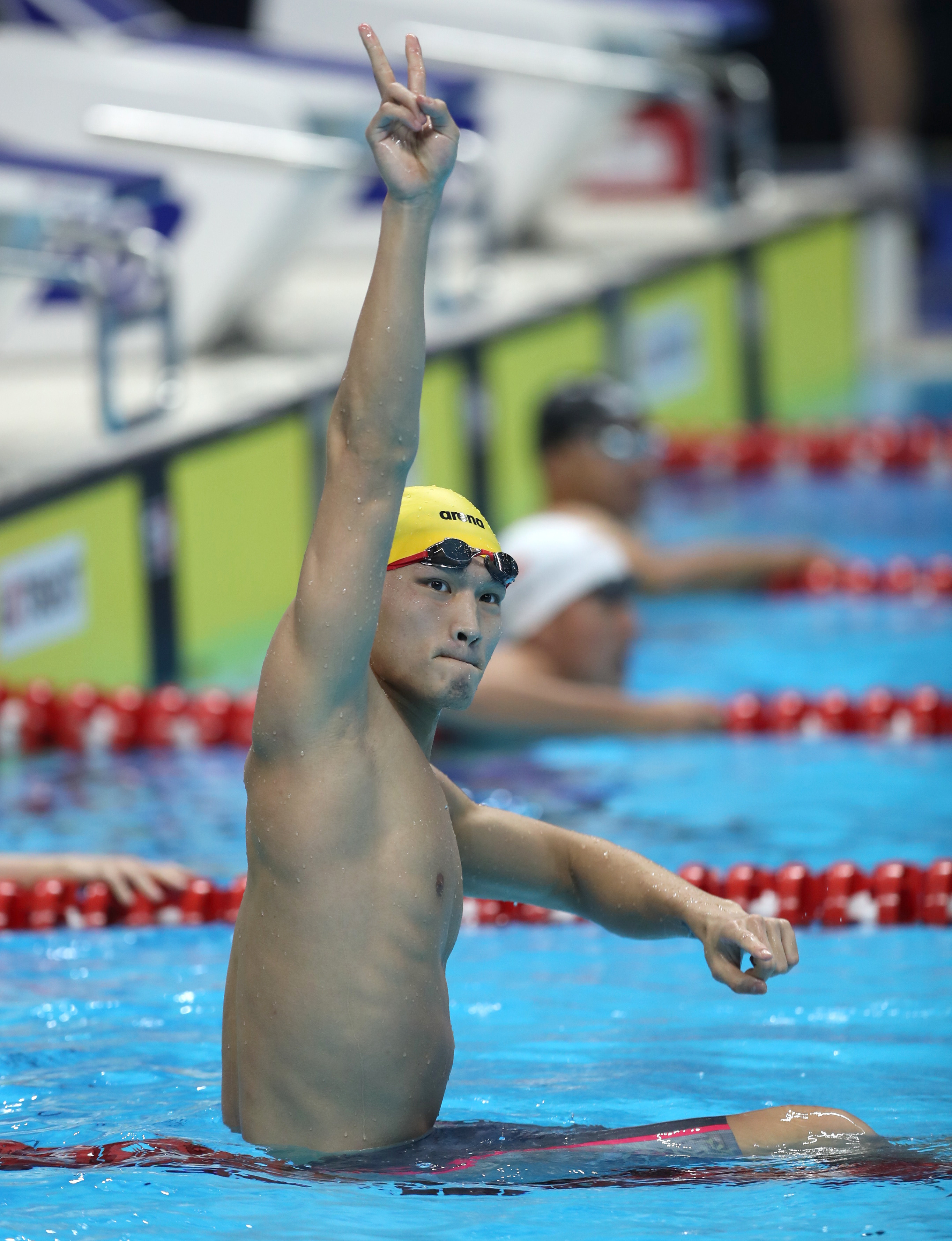 游泳——男子50米仰泳:徐嘉余夺冠(16)