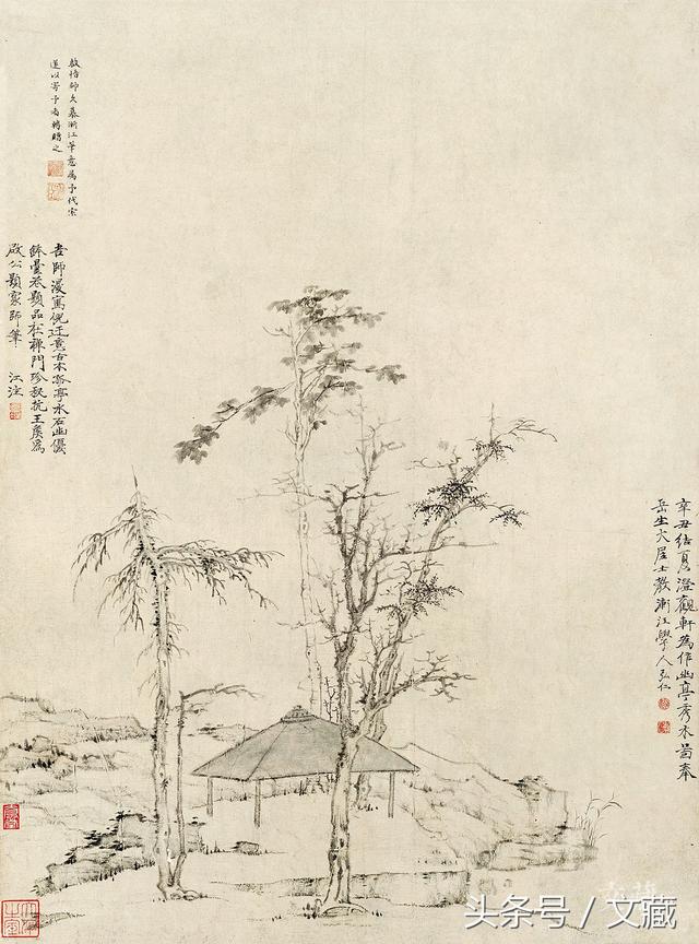 敢言天地是吾师——"清初四僧"弘仁作品中的黄山风骨