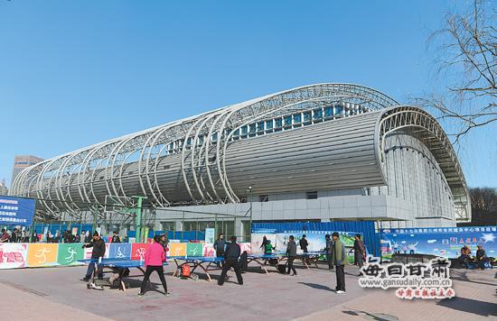 【图片新闻】兰州市全民健身中心近日全面建成