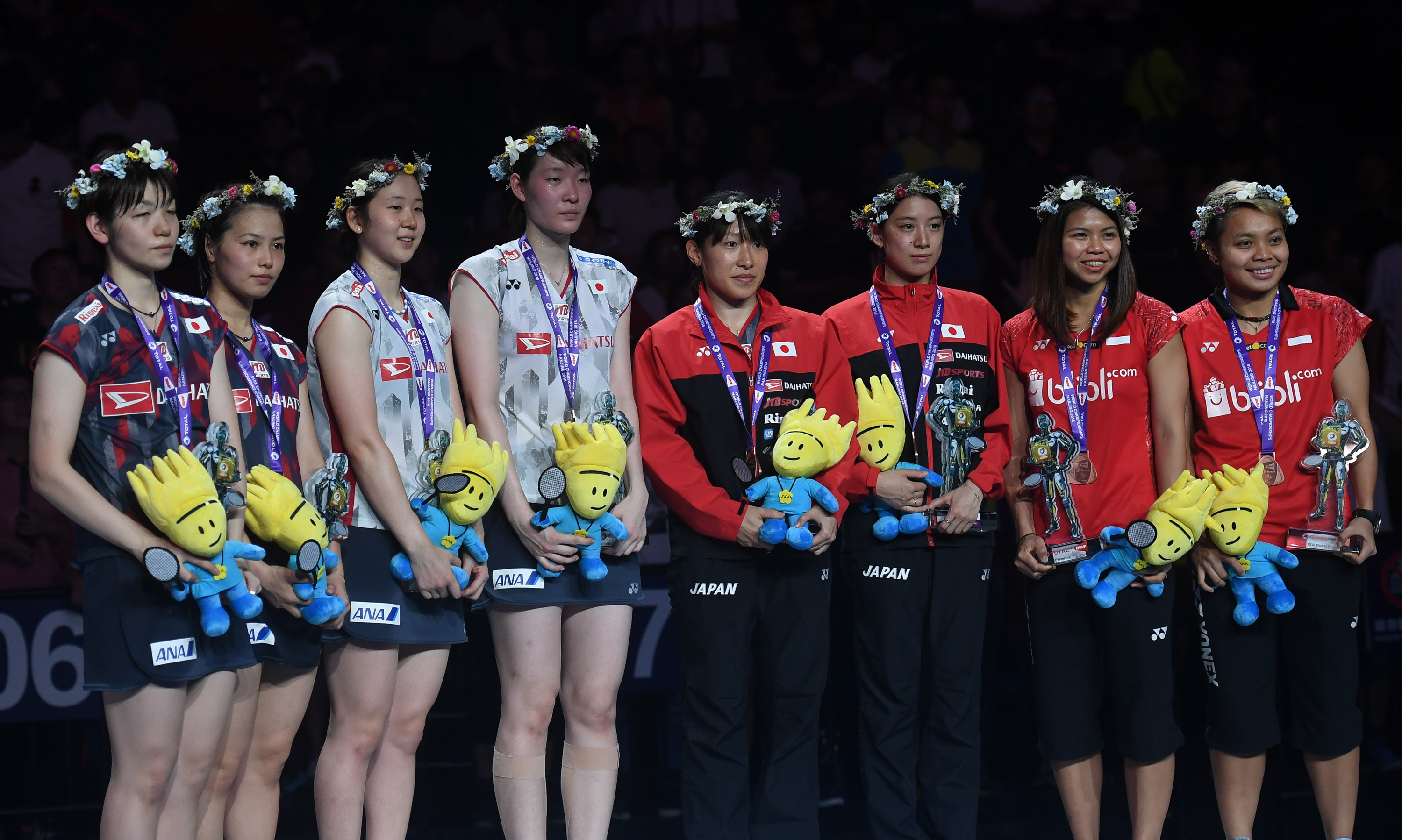 羽毛球——世锦赛:松本麻佑/永原和可那获得女双冠军(20)