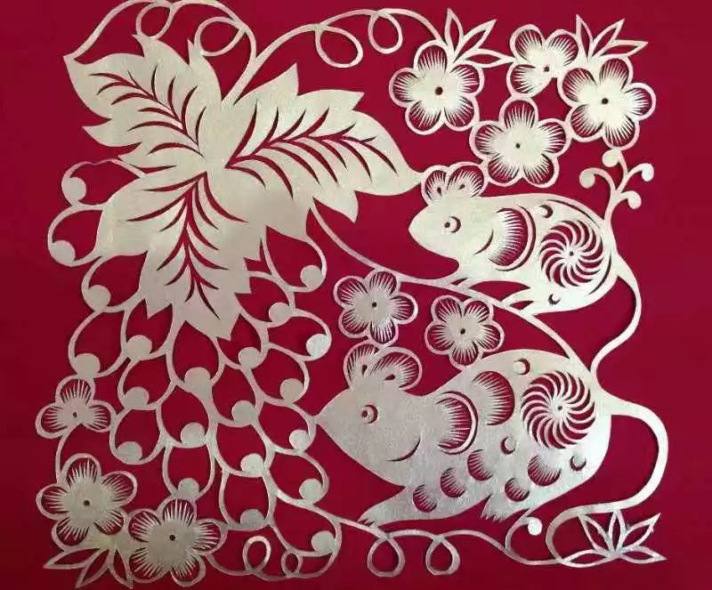 (剪纸-丰收娃娃 郭婷)