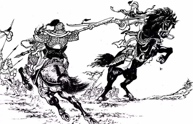 两军对垒武将阵前单挑,是真实现象还是杜撰?说来有些搞笑