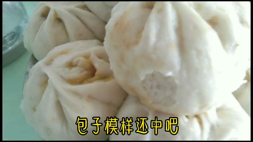 猪肉胡萝卜馅包子,自己的做法,依旧美味!