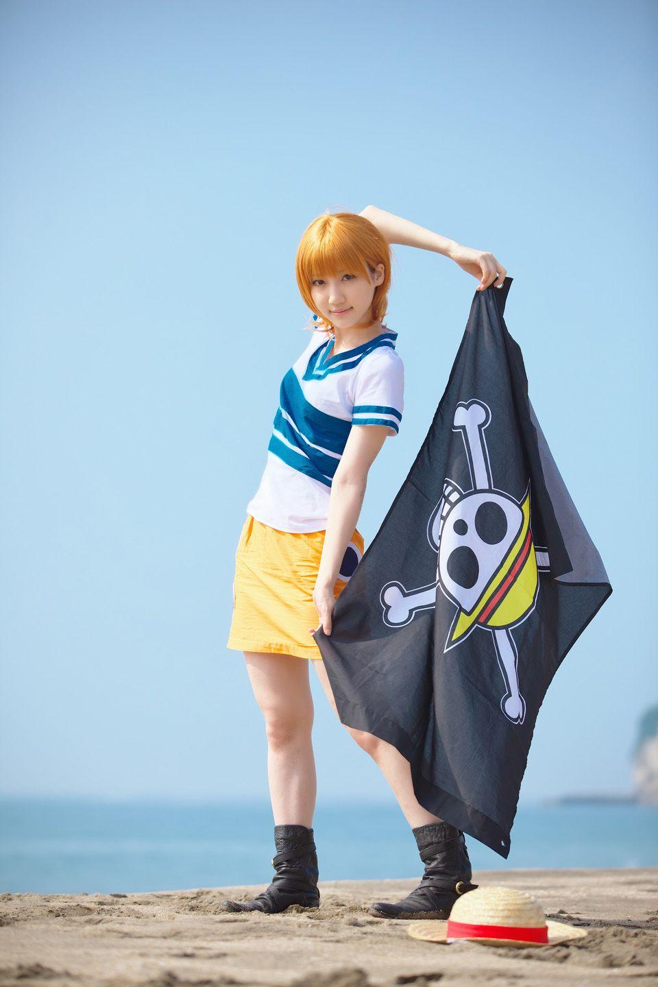 美爆了,海贼王娜美cos!我可以做你的航海士吗