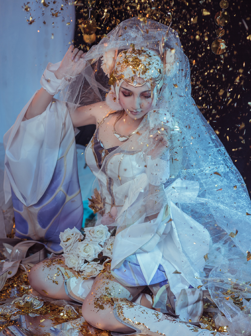 白:庚旻 ,蓝:人中聋疯许陌蓁 ,摄后:genji-云溪溪