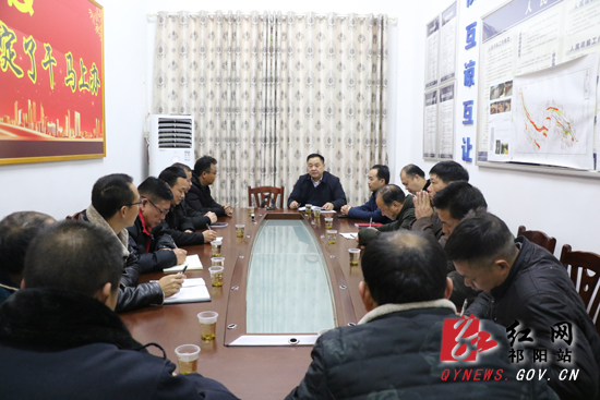 唐能武深入祁阳县黄石村开展新春慰问活动