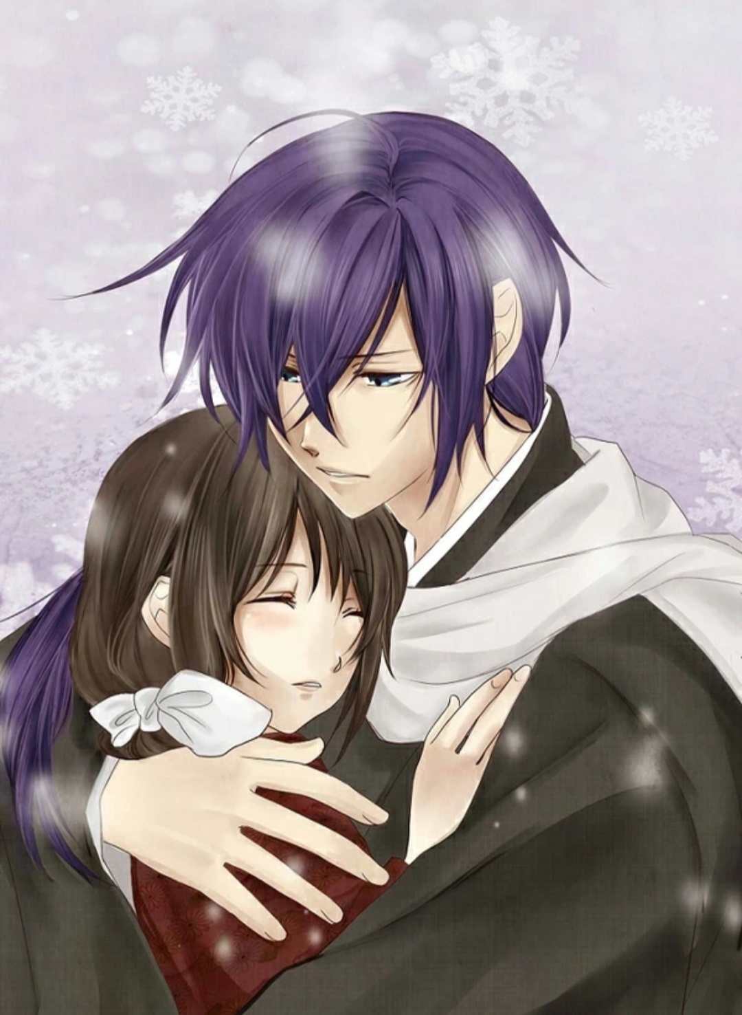 动漫二次元壁纸:少年vs少女,往后余生,让我来守护你的笑容