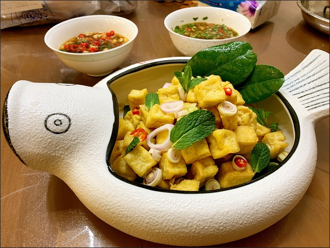 美味的泰式炸豆腐,来自异域风情的美味,很多人都没吃过