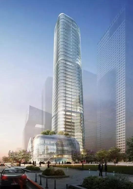 高205米,北京cbd地标建筑"阳光保险金融中心"