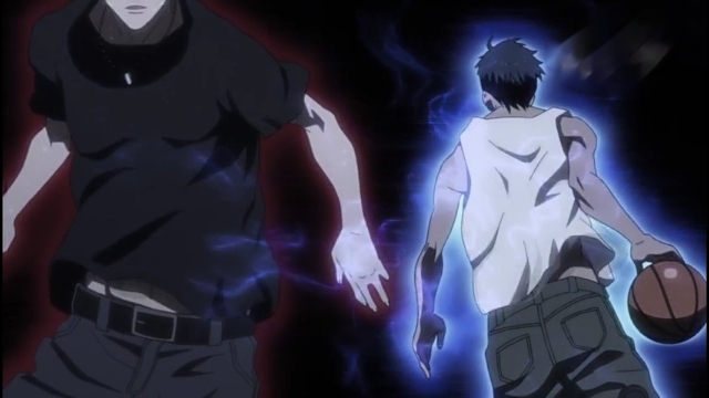 黑子的篮球:zone领域一战,青峰大辉与火神大我猛兽般的对决